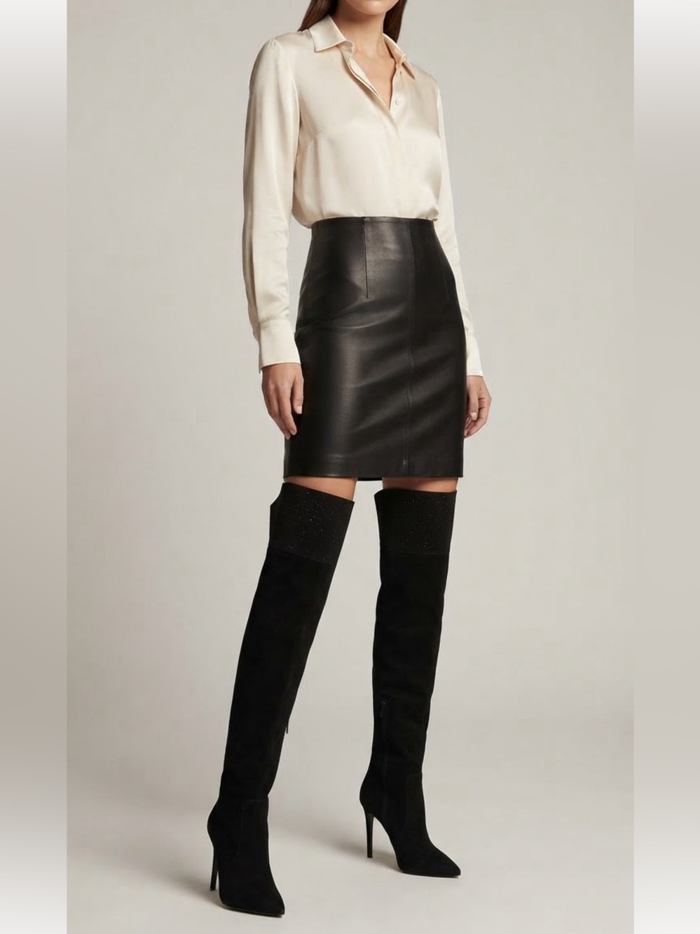ABS Allen Schwartz Over-The-Knee Boots - Size 9.5 EUC